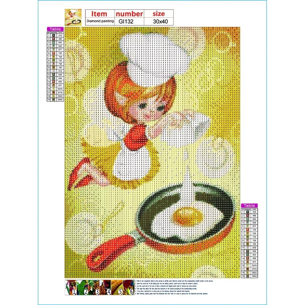 5D Diy Алмазная картина «Фея жареных яиц», набор крестиков, полная алмазная вышивка, мозаика, художественная картина, декор из стразов, подарок