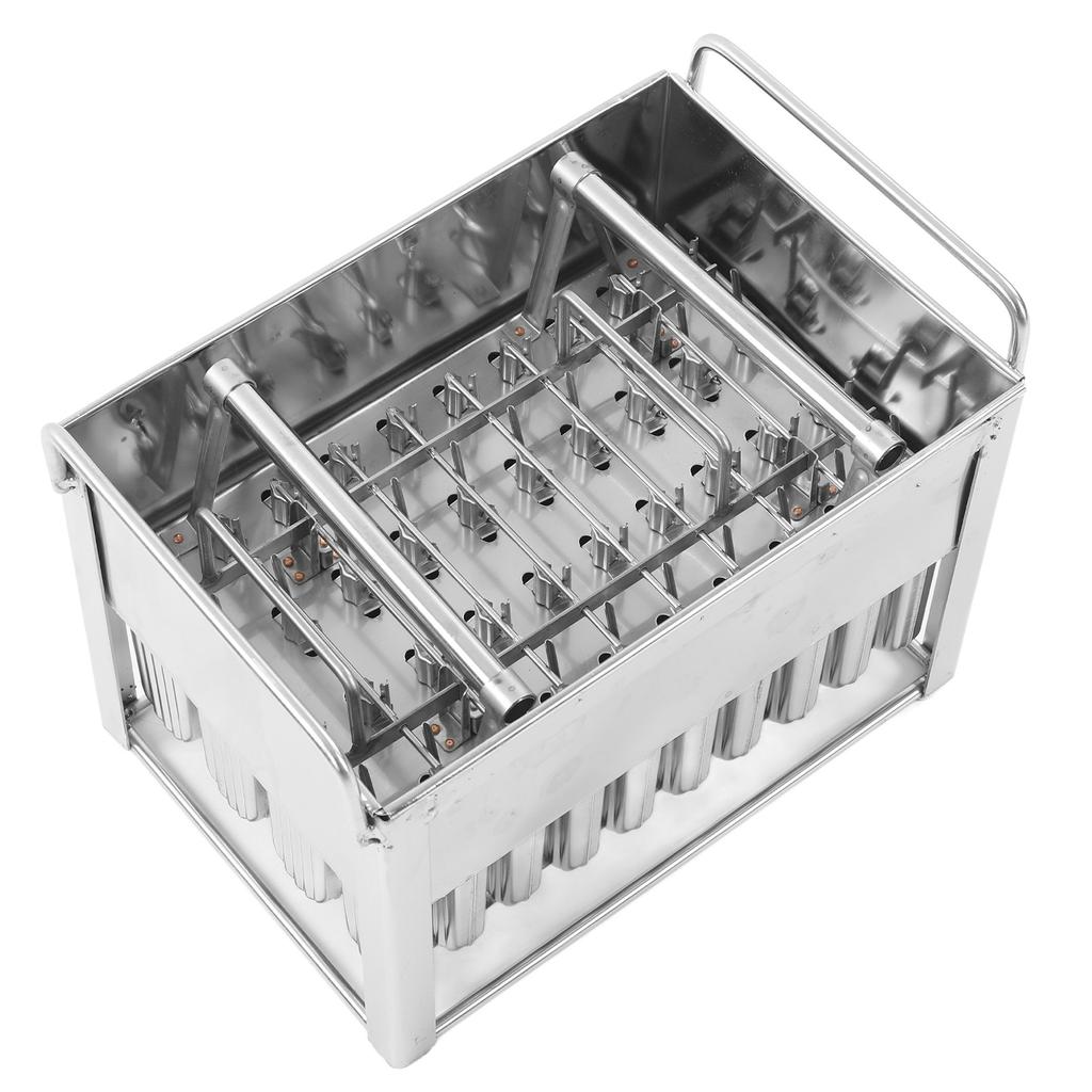 40 шт. нержавеющая сталь форма для мороженого DIY многоразовая нержавеющая металлическая форма для мороженого на палочке