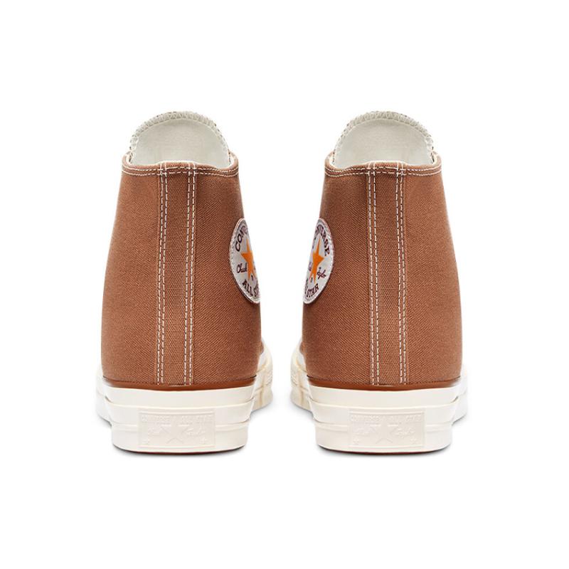 Converse Chuck 70 High X Carhartt WIP Comfortable Versatile High-top Canvas Shoes Unisex Brown