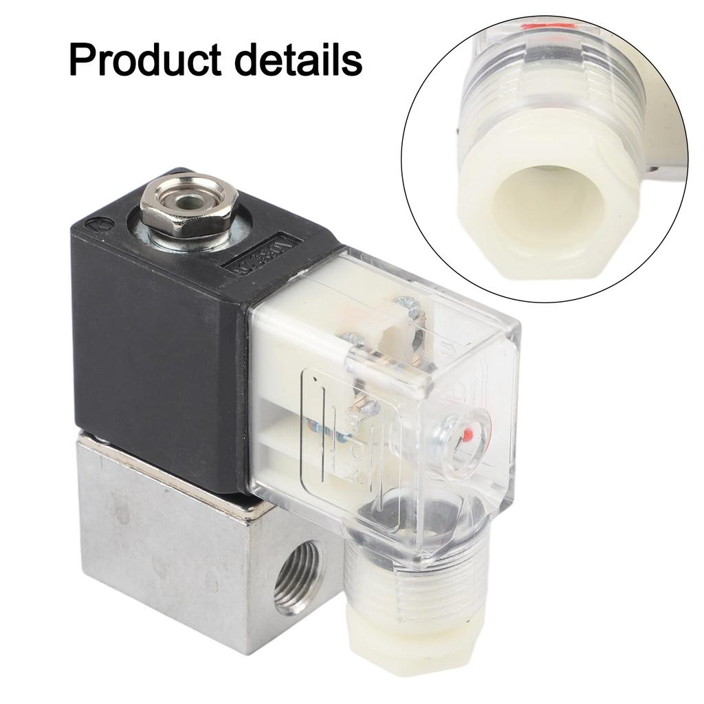 Compressor Solenoid Valve V Limited Installation Space Black Small And Lightweight Specifications Compatible Design