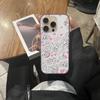 Милый Мультяшный Кролик Эстер Чехол для Телефона для IPhone 17 16 15 14 13 12 11 Гофрированный Матовый Мягкий Чехол Противоскользящий