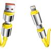 4 в 1 240 Вт Кабель для быстрой зарядки для iPhone15 16 17 Android USB Type C Зарядный кабель Многопортовый Несколько USB Зарядная проволока Линия