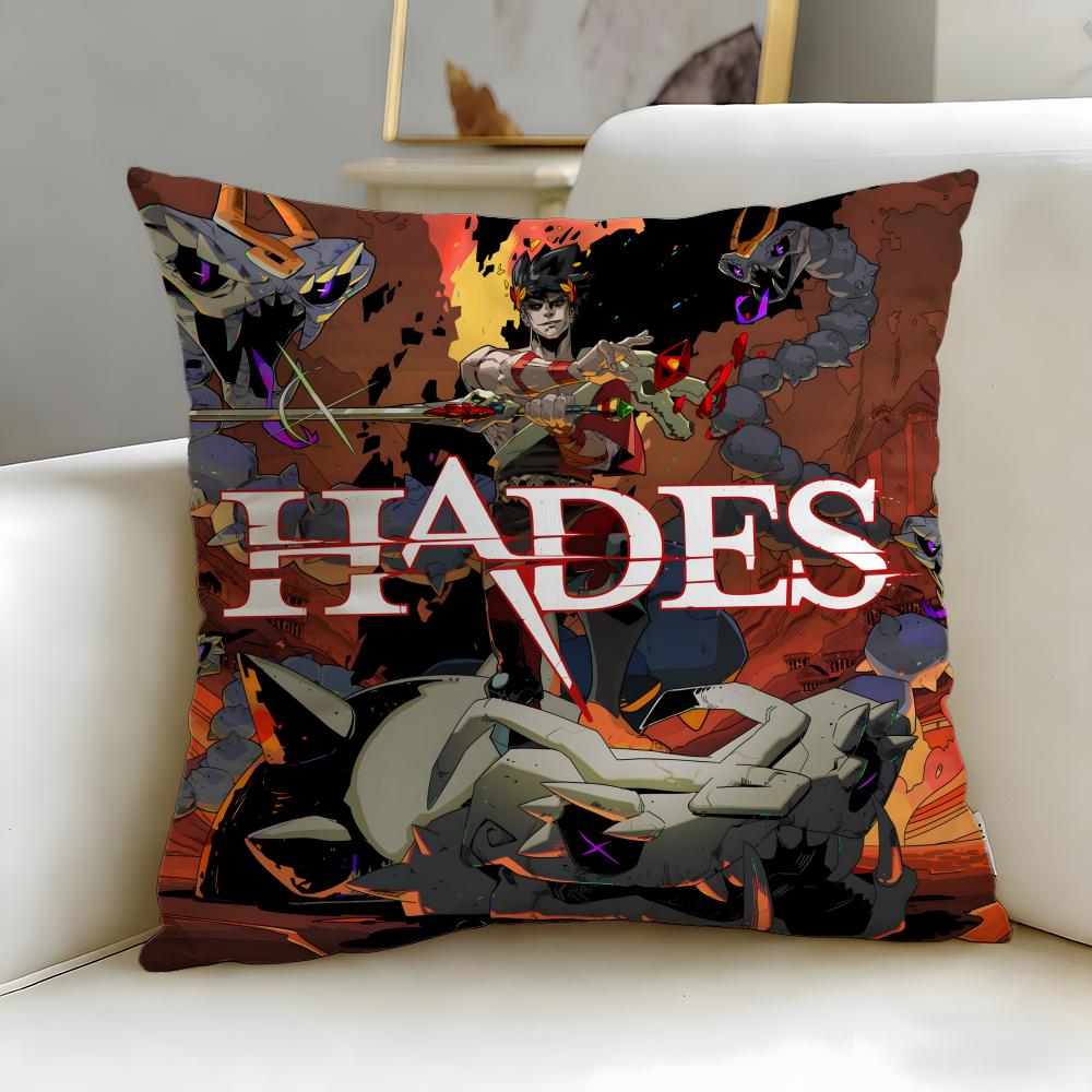 Популярная игра Hades Наволочка Мягкая Легко стираемая Наволочка Универсальная для Дивана Кровати Путешествий и Офиса