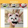 Creative Sunflower Panda Plush Toy Adorable Keychain Soft Stuffed Animal Gift 10-15cm