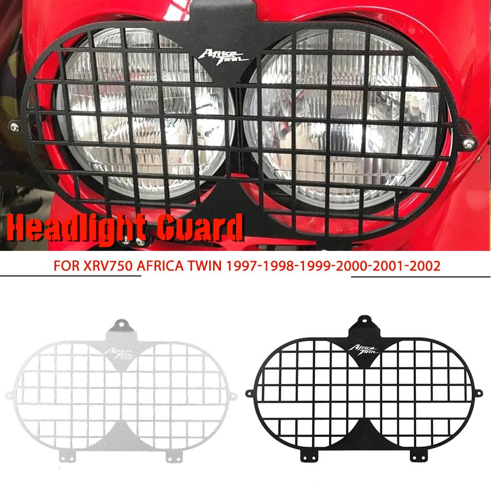 XRV 750 1997-2002 для Honda XRV750 Twin Head Light Protector 2002 2001 2000 1999 1998 1997 Защита решетки фар