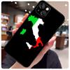 Italy Flag Case For iPhone 14 Pro Max 16 15 11 12 13 17 Pro Max mini 15 16 Plus 16e 17 Air Phone Cover