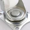 1/2/4Pcs White Nylon Rubber Furniture Roller 360 Degree Swivel Casters Durable Caster Wheel