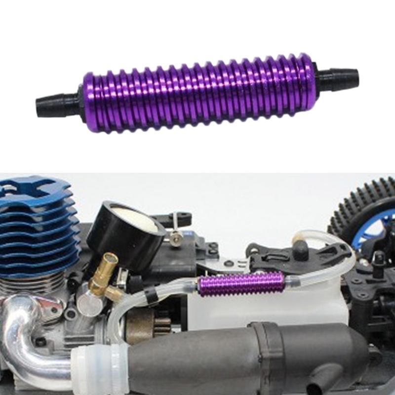 High Performances Metal Air Coolers for 1/10 1/8 Remote Control Model Vehicle Engines Fuel Saving Cooling Solution