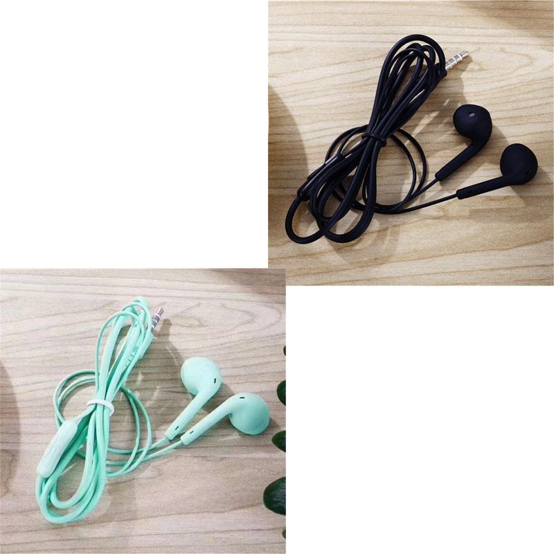1/2/3pcs 3.5mm Stereo In-Ear Earphone Semi Heavy Bass Wired Headset Earphones with Mic Portable Universal for Xiaomi/Huawei