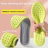 1Pair Sports Insoles Wormwood Deodorant Breathable Insole Plantar Shoe Pads Men Women Cushioning Inserts Pad