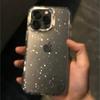 Роскошный блестящий прозрачный чехол для iPhone 16 15 14 13 12 11 Pro Max X XR XS 7 8 Plus - ударопрочный прозрачный мягкий силиконовый чехол для iPhone