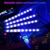 Neon LED Car Interior Ambient Foot Strip Light Kit Accessories Backlight Remote App Music Control Auto RGB Decorative Lamps