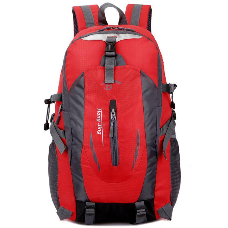 Large 40l Waterproof Travel Rucksack Outdoor Hiking Camping Backpack With Breathable Padded Straps