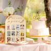 My First Year Wooden Photo Board 12 Months Newborn Milestones Picture Frame Arch Door My First Year Picture Frame For Boys Girls