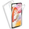 Samsung Galaxy A05 A14 A24 A54 A53 A33 A13 A12 A32 A52 A51 uchun Ikki tomonlama g'ilof 360 Butun tanani qoplaydigan qopqoq Redmi 13C iPhone 15 13 14 7 8 11 12 Pro Max