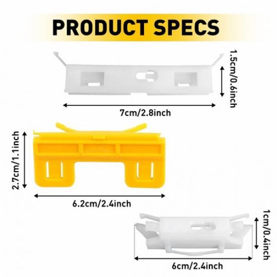 Windshield Roof Moulding Clips Repair Set 11pcs For 2007-2011 Honda Civic