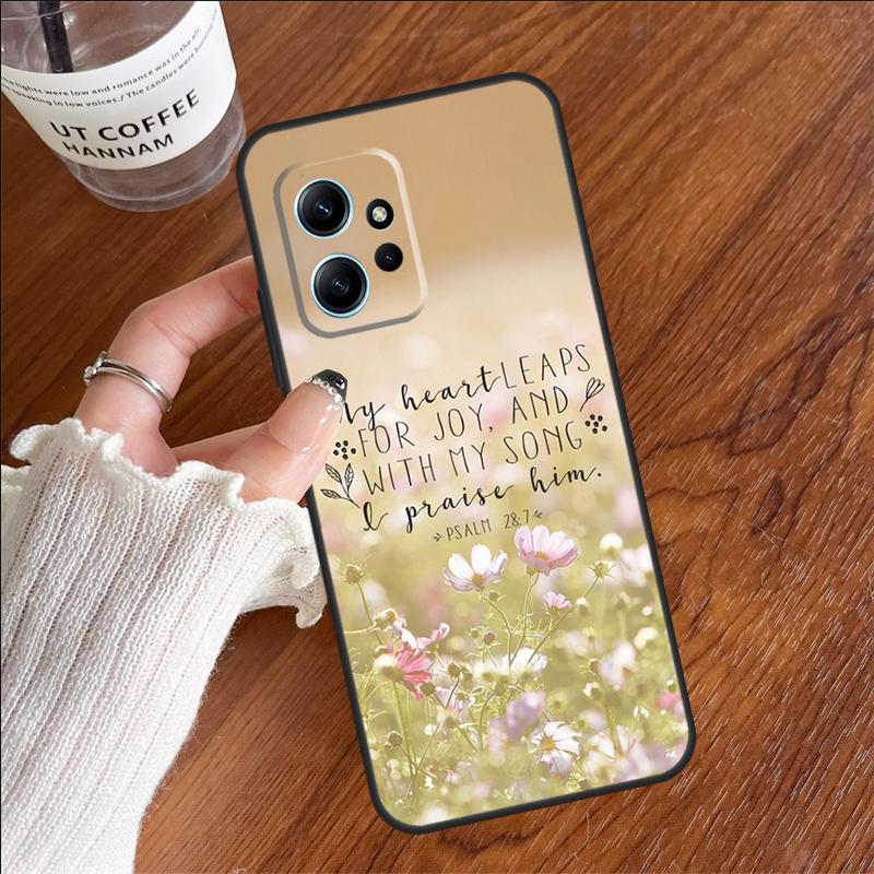 Христианский Псалтырь Чехол Для Xiaomi Redmi 14C 13C 12C 10C Redmi Note 14 13 11 9 10 12 Pro 9S 10S 11S 12S Обложка