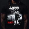 Jacob Ramsey Football Graphic T-Shirt and Kids Tshirt | Soccer Player Jersey Art