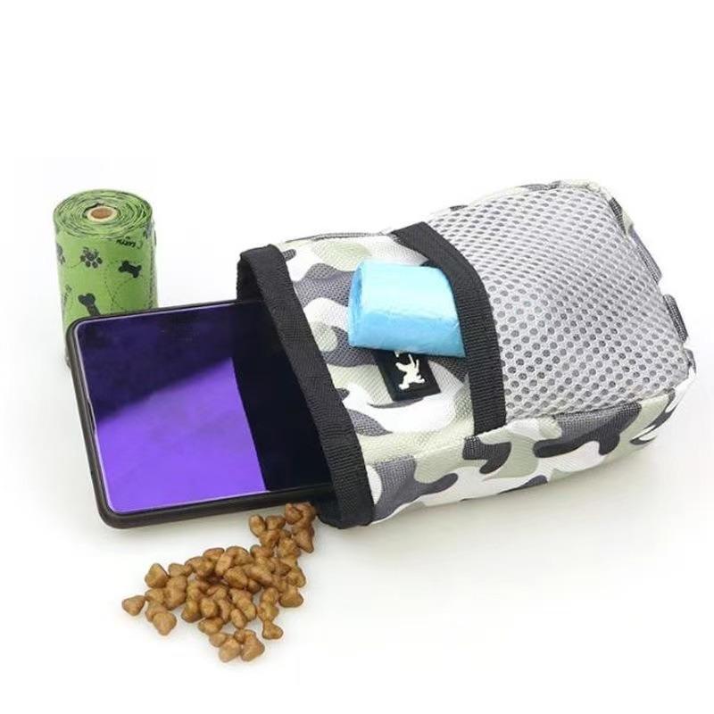 1 Pc Pet Treat Pouch Dog  Walking Bag Holder  For Kibbles Dog Trainer Essentials Supplies, Poop Bag Dispenser