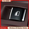 7 шт./компл. хромированная кнопка подъема окна автомобиля, наклейка с блестками, накладка для BMW 5 серии 5GT 2012-2018
