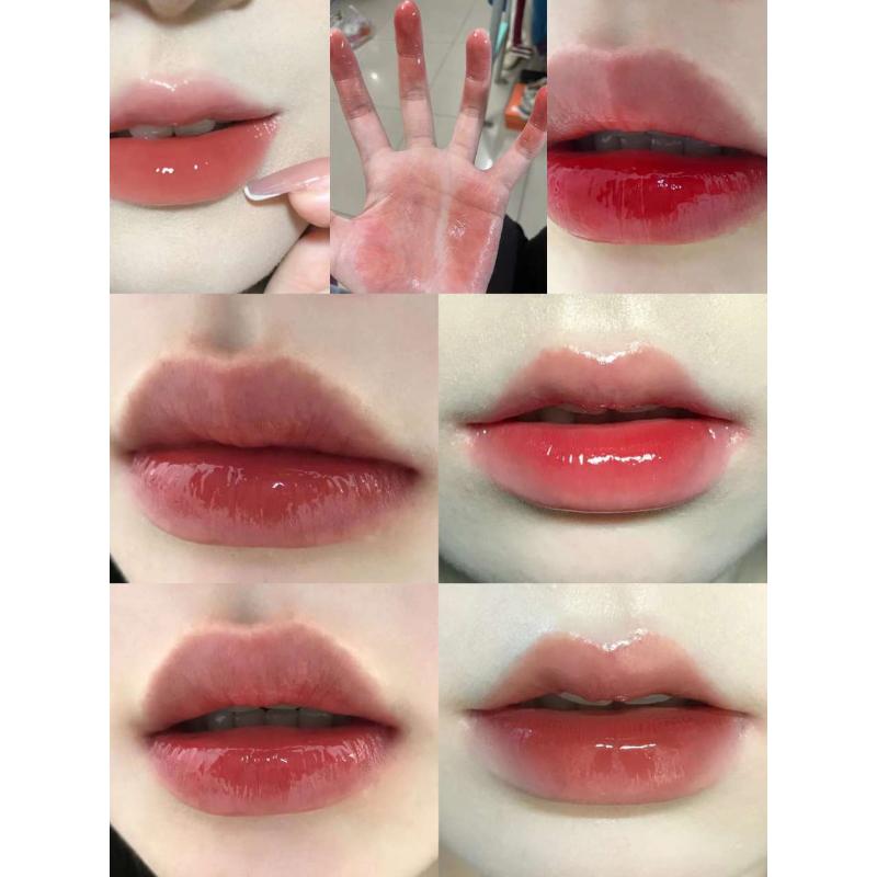 Florette прозрачная глазурь для губ Flower Love желе зеркальная губная помада водостойкая антипригарная чашка губная помада прозрачная корейская косметика