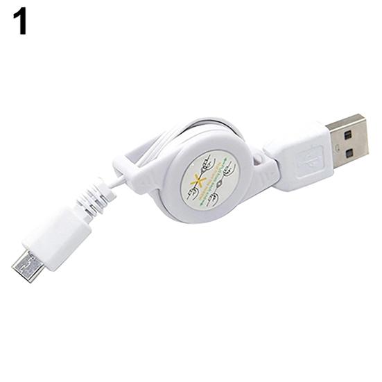 Выдвижной кабель Micro USB A — USB 2.0 B, зарядное устройство для синхронизации данных с разъемом «папа» для Android