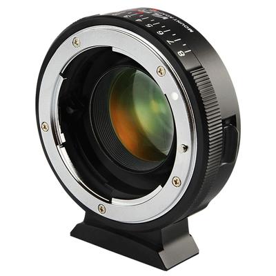 Адаптер крепления VILTROX Speed Booster для ручной фокусировки Nikon, конвертер объектива в крепление, применимый к камерам Panasonic и Olympus с креплением M43 NF-M43X 0,71x