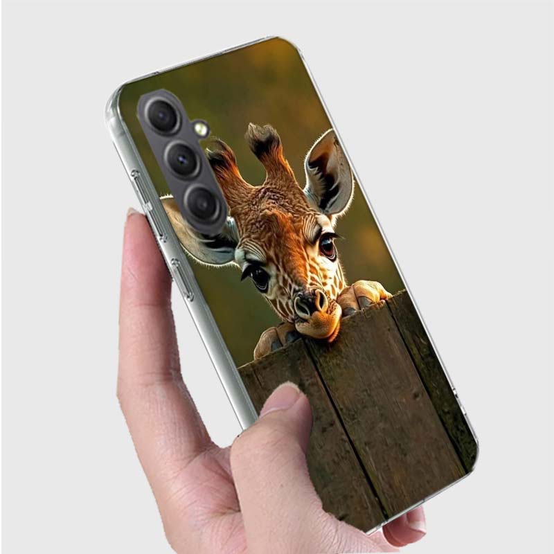 Giraffes Have Long Necks Phone Case for Samsung A16 A26 A36 A56 A17 A37 A57 A07 A06 A02S A03 A04S A05S Galaxy Note 20 10 A50S A7