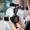 Camera Microphone for Digital SLR Cameras LED Smartphone and Thronmax C1P Streammic Pro Vlogger Kit (Includes Light, Tripod, Holder, Cable, Adapter)
