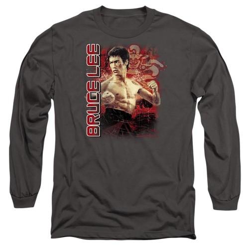 Bruce Lee Unisex Adult Fury Long-Sleeved T-Shirt