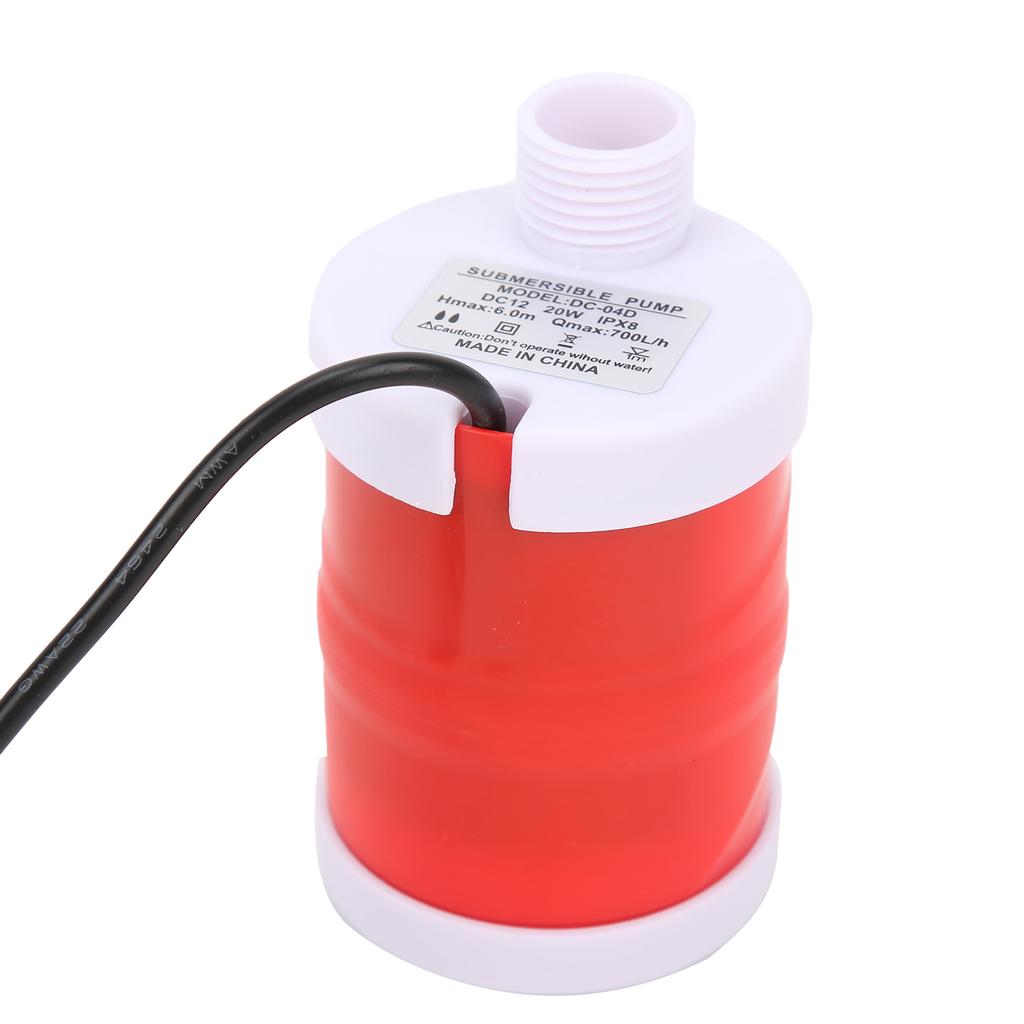 Submersible Pump Portable Fish Tank Filtration Circulating Pump for Fish Tank Pond Aquarium