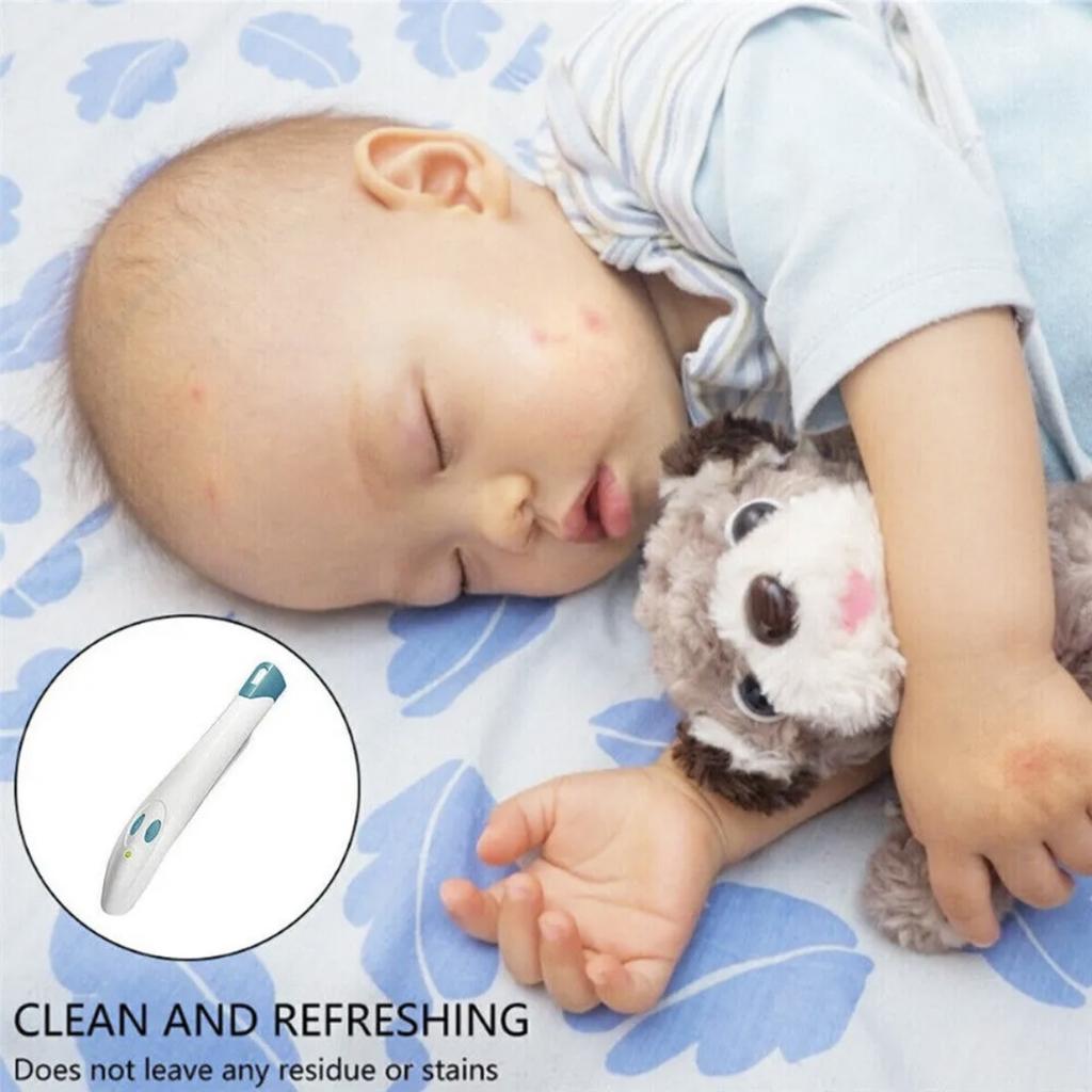 Electronic Mosquito Bite Pen Antipruritic Device Portable Antipruritic Pen Anti-itch Physical Itch Stick Stop Pen for Outdoor