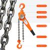 Manual Lever Chain Hoist Lever Chain Hoist Chain Block 0.75 Ton/1.5 Ton/2 Ton with 2 Hooks for Warehouse Automotive Machinery