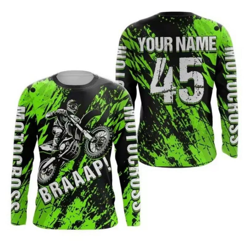 Повседневные мужские футболки с длинным рукавом, напечатанные в 3D, костюм для езды на мотоцикле по бездорожью - мягкая полиэстеровая ткань средней эластичности, одежда для весны и осени