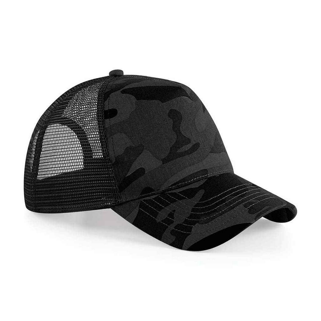 Beechfield Камуфляжная кепка унисекс для взрослых Snapback Trucker