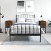 VidaXL Bedside Tables 2pcs Brown Oak 32x42x70cm Engineered Wood 826102