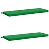 2 piece Bench Cushions SOEST 2 pcs. 100percent  Polyester Green