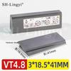 Вакуумный насос Becker VT4.8 Графитоуглеродная пластина WN124-220 Роторно-пластинчатый 41x18.5x3