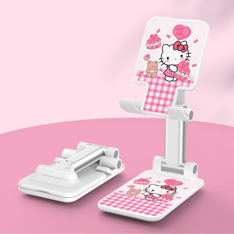 Вращающаяся подставка для мобильного телефона Hello Kitty: Милый, многофункциональный держатель с бесплатной доставкой