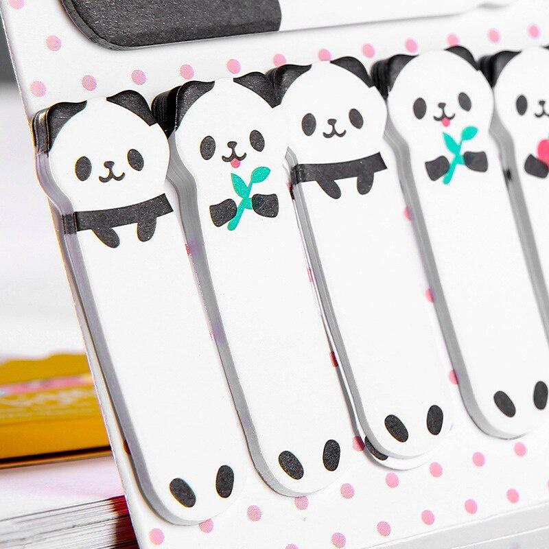 1 Pieces Lovely Animal Cat Panda Tower Sticky Notes Memo Pad Paper School Supplies Planner Stickers Stationery
