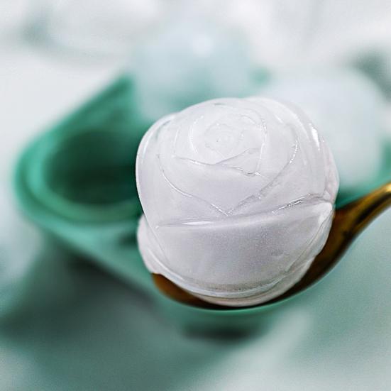 Форма для льда Rose Ice Cube Mold из пищевого силикона для коктейлей Whiskey BPA Free Ice Cube Maker