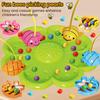 1 Set Bee Bean Picking Fishing Game Magnetic Bead Catcher Tabletop Game with Headband