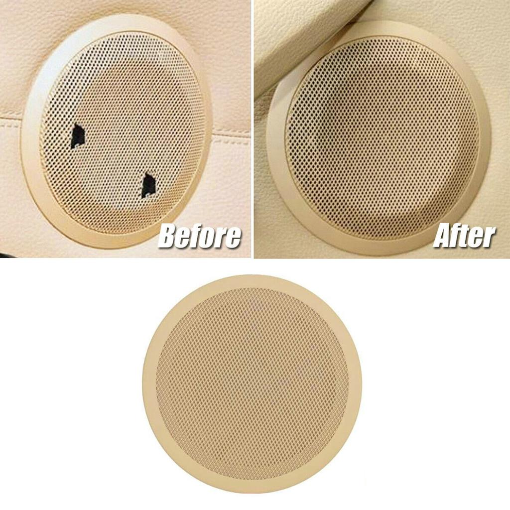 51417144563 Beige Front Door Speaker Cover For BMW 3 series X1 E84 E90 E91