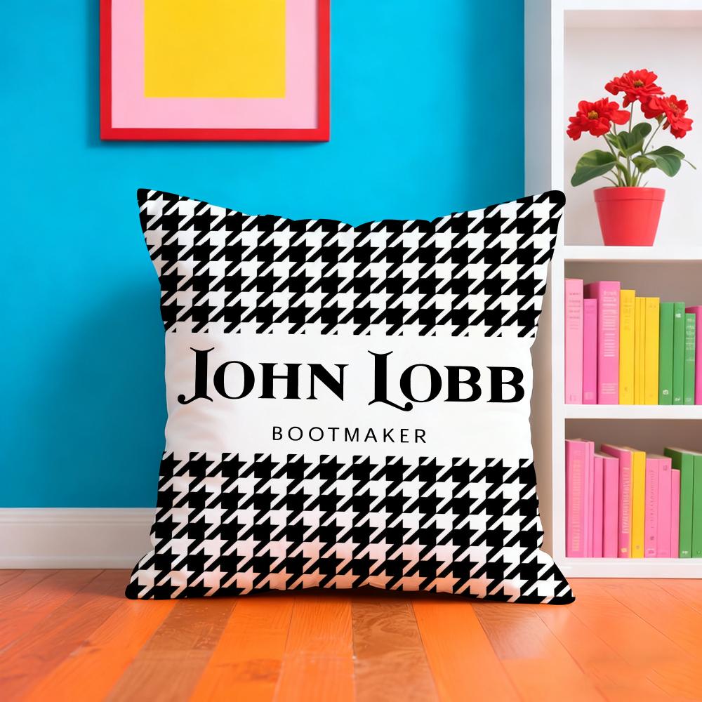 John Lobb BBootmaker BRAND Pillow Case Pillow Case Plush Fabric Soft Double Sided Print Home Sofa High Quality Cushion