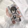 Bungou Stray Dogs Dazai Osamu аниме чехол для телефона прозрачный для Xiaomi redmi note xf poco 10 11 9 7 8 3 his pro чехол
