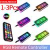 1-3 шт. Для COOLMOON Магический трансформирующийся корпус RGB-подсветка Пульт дистанционного управления Контроллер 10 x 6-контактный вентилятор 2 x 4-контактная световая полоса DC12V 5A