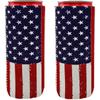 Тонкий неопреновый охладитель для банок (2pack) - n Флаг - Подходит для тонких банок 12 унций - Сохраняет напитки холодными и руки сухими