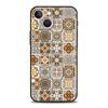 Цветочный тотем мандалы Роскошный чехол для телефона Для iPhone 13 15 14 12 11 Pro MAX XR X SE XS 7 8 Plus Силиконовый Черный Защитный чехол