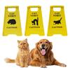 Знак «Рвота кошки» 4-дюймовый черный силуэт кошки, предупреждающий знак «Рвота кошки» Знак «Осторожно, рвота кошки» для владельцев кошек, дома или в местах содержания домашних животных