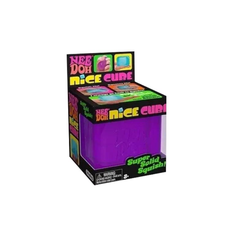 Needoh Nice Cube Сенсорный Сниматель Стресса Игрушка-Фиджет Для Тревоги и Концентрации Настольный Сенсорный Куб Для Взрослых и Детей*-.